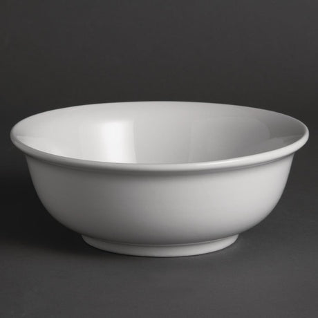 Olympia Whiteware Salad Bowl - 20cm 8" (Box 6) W428 - Whisk Hospitality - W428