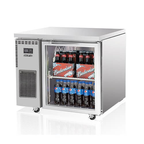 Skipio SGR9 - 1 Single Door Undercounter Display Fridge 179 Ltr - Whisk Hospitality - SGR9-1