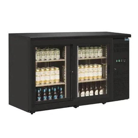 Polar U - Series Back Bar Counter - 2 Door CS102 - A - Whisk Hospitality - CS102-A