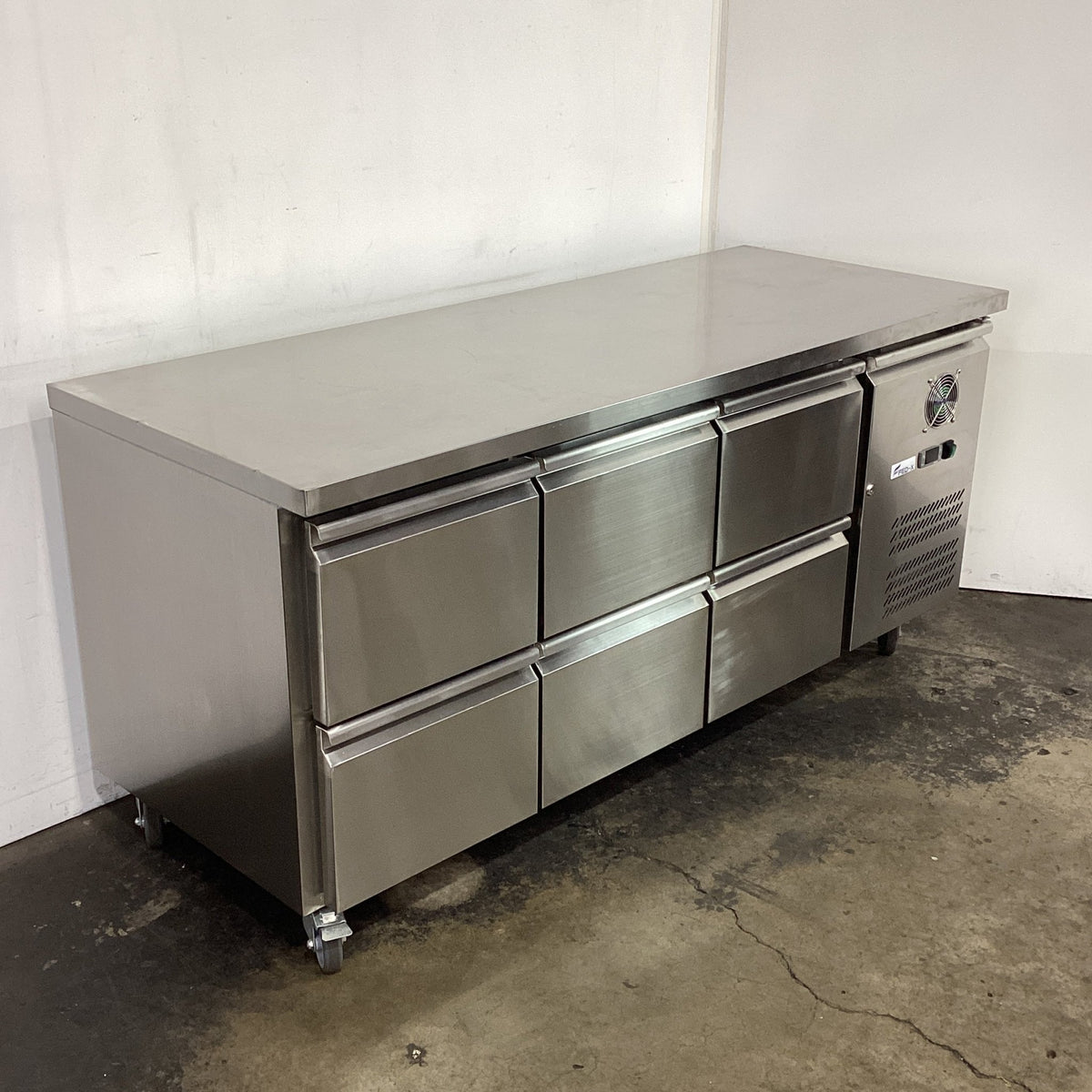 FED-X XUB7C18S3D Undercounter Fridge - Whisk Hospitality - 885859