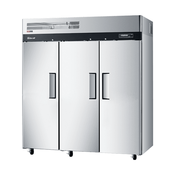 Turbo Air 3 Door Upright Freezer 1876L KF65-3-N - Whisk Hospitality - KF65-3-N