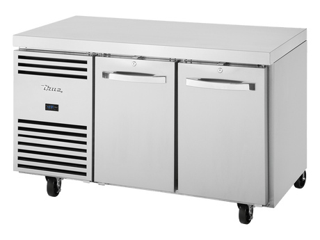 True Refrigeration 1/1 GN Counter Freezer 2 Section - TCF1/2 - CL - SS - DL - DR - Whisk Hospitality - TCF1/2-CL-SS-DL-DR