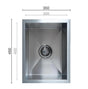 Uptown UTR300 Stainless Steel Sink - Whisk Hospitality - 857698