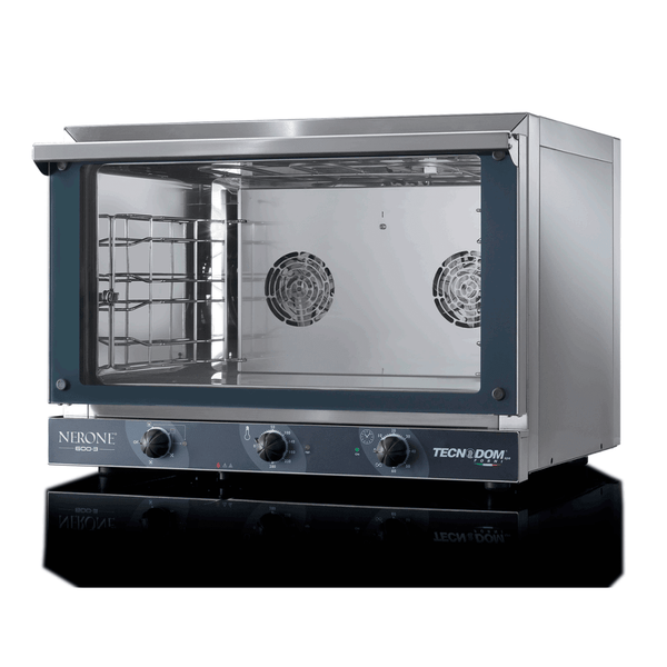 TDE-3BG TECNODOM Nerone EKO 3x 600x400 Tray Convection Oven with Grill - Whisk Hospitality - TDE-3BG