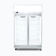 Bromic Upright Display Fridge - 976L - 2 Doors - Flat Glass - Lightbox - Whisk Hospitality - GD1000LF