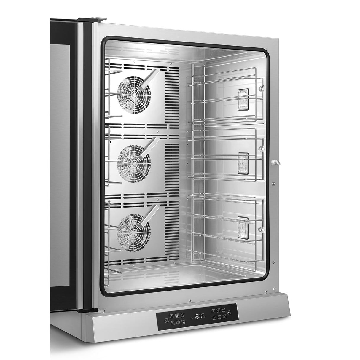SMEG ALFA1035E1HDS Humidified convection oven - Three phase. Electronic controls - 10 tray - Whisk Hospitality - ALFA1035E1HDS