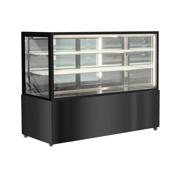 CDM215 Three Tiers Cake Display Refrigerators – Mirror Display - Whisk Hospitality - CDM215