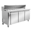 Thermaster three large door Sandwich Bar - SLB180 - Whisk Hospitality - SLB180