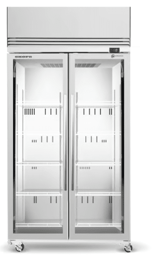 Skope TMF1000N - A 2 Glass Door Freezer - Whisk Hospitality - 3PA-8767-DHT-HA250310945