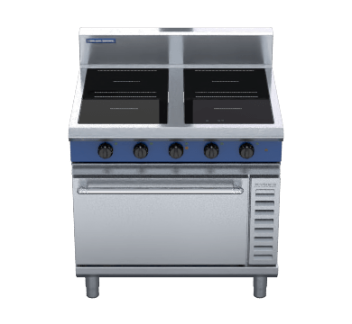 Blue Seal Evolution Series In54R5 900Mm Induction Range Convection Oven - Whisk Hospitality - IN54R5