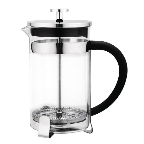 Olympia Contemporary Cafetiere St/St - 6 cup 800ml GF231 - Whisk Hospitality - GF231