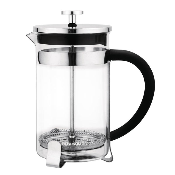 Olympia Contemporary Cafetiere St/St - 6 cup 800ml GF231 - Whisk Hospitality - GF231