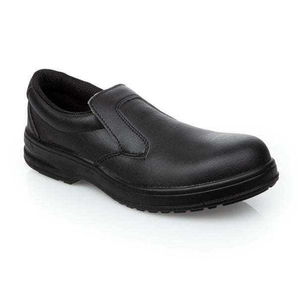 Slipbuster Koralis Safety Slip On Shoe Polyester Black - UK 6 EU 39 A845 - 39 - Whisk Hospitality - A845-39