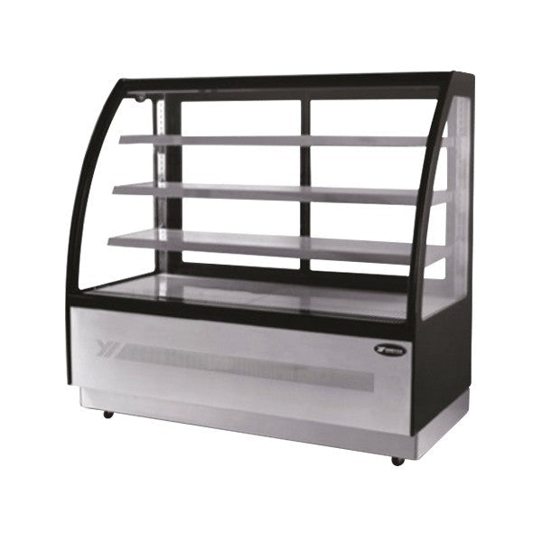 Atosa UPRIGHT ROUND CAKE SHOWCASE 1700 MM FRIDGE DF177D - Whisk Hospitality - DF177D