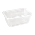 Fiesta Recyclable Microwave Plastic Container - 1000ml with Lids (Box 250) DM183 - Whisk Hospitality - DM183