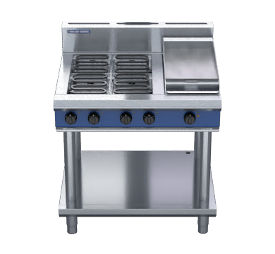 Waldorf 800 Series Ch8600Ed Ls 600Mm Electric Chargrill Leg Stand - Whisk Hospitality - CH8600ED-LS