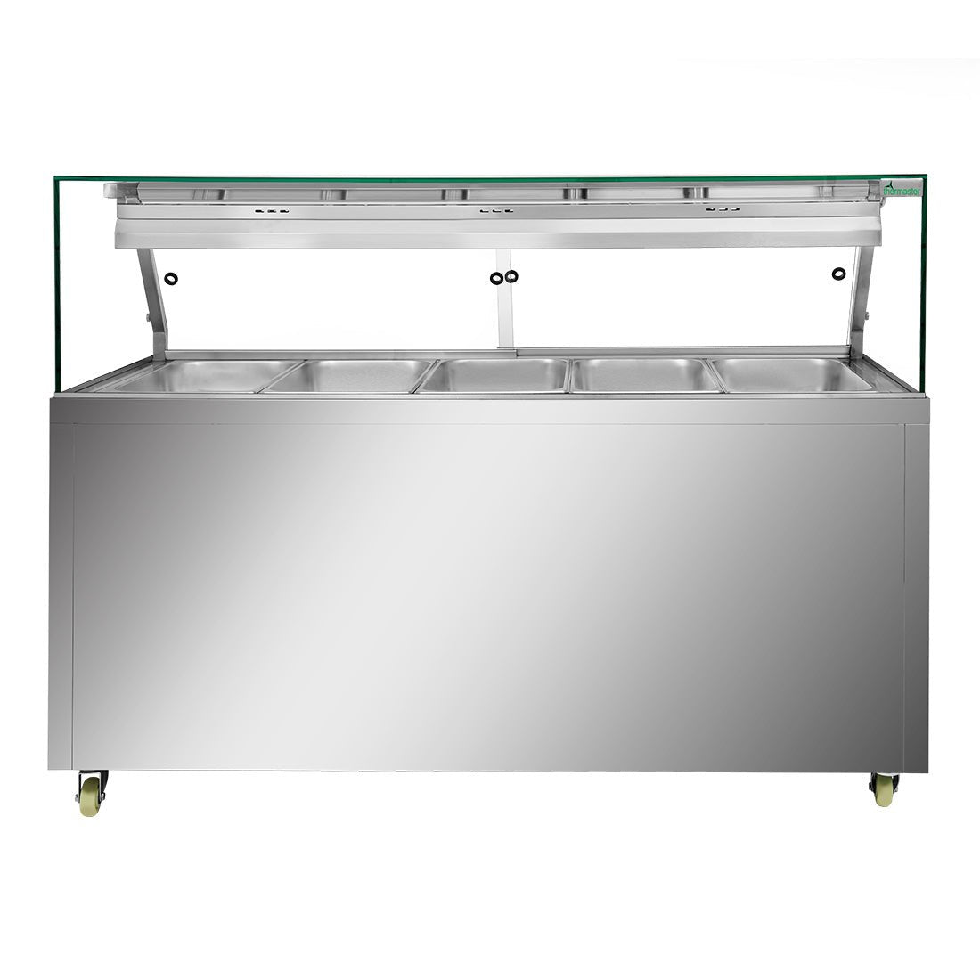 Thermaster Wet and Dry Bain Marie Display 5x1/1 GN Pans - PG180FE - XG - Whisk Hospitality - PG180FE-XG