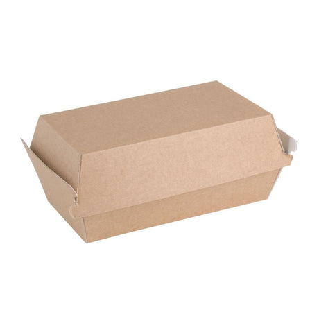 Fiesta Compostable Board Hinged Container - S (173x90x85mm) (Pack 200) FB666 - Whisk Hospitality - FB666