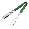 Hygiplas Colour Coded Serving Tong Green - 300mm CB155 - Whisk Hospitality - CB155