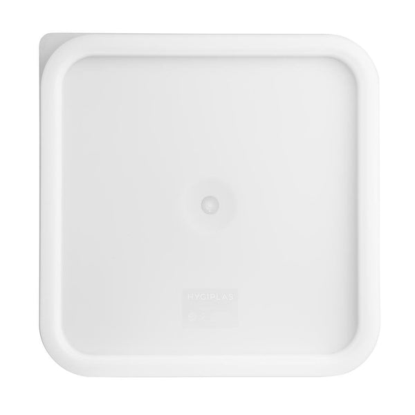 Hygiplas Square White Lid to fit - 10/15Ltr CF051 - Whisk Hospitality - CF051
