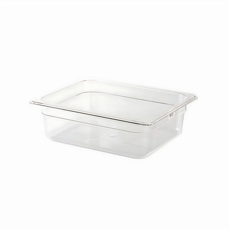 Gastronorme Pan - PolyCarbonate - 1/2 - Clear / 100mm - Whisk Hospitality - 398741