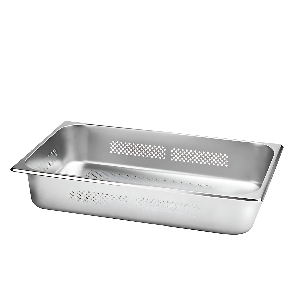 Perforated Gastronorme Pan - S/S - 1/1 / 150mm - Whisk Hospitality - 393575