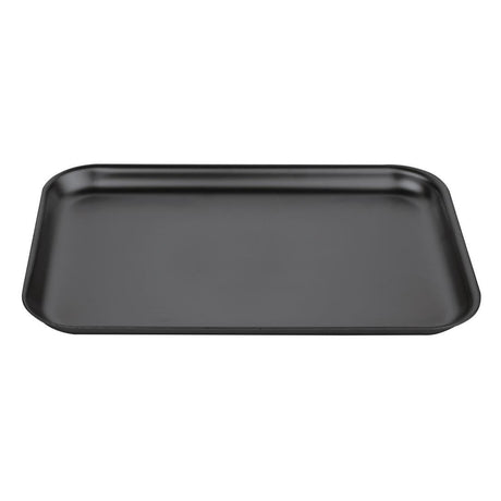 Vogue Baking Sheet Hard Anodised - 320x215x20mm 12 1/2x8 1/2x 3/4" C062 - Whisk Hospitality - C062