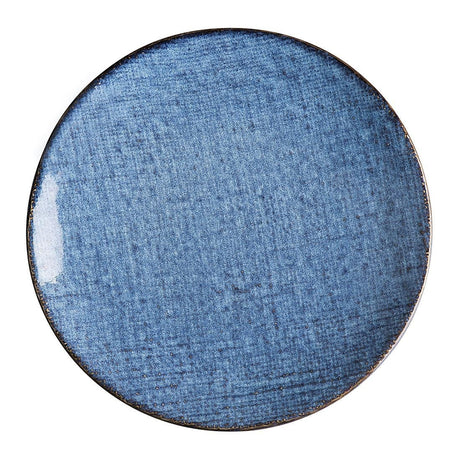 Olympia Denim Blue Coupe Plate - 230mm (Box 6) FU221 - Whisk Hospitality - FU221