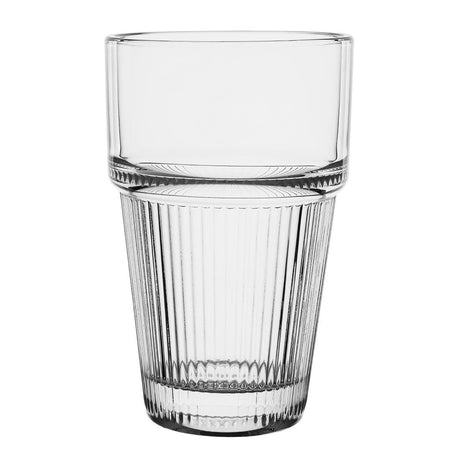 Olympia Ridged Stacking Tumbler - 300ml (Box 6) HW796 - Whisk Hospitality - HW796