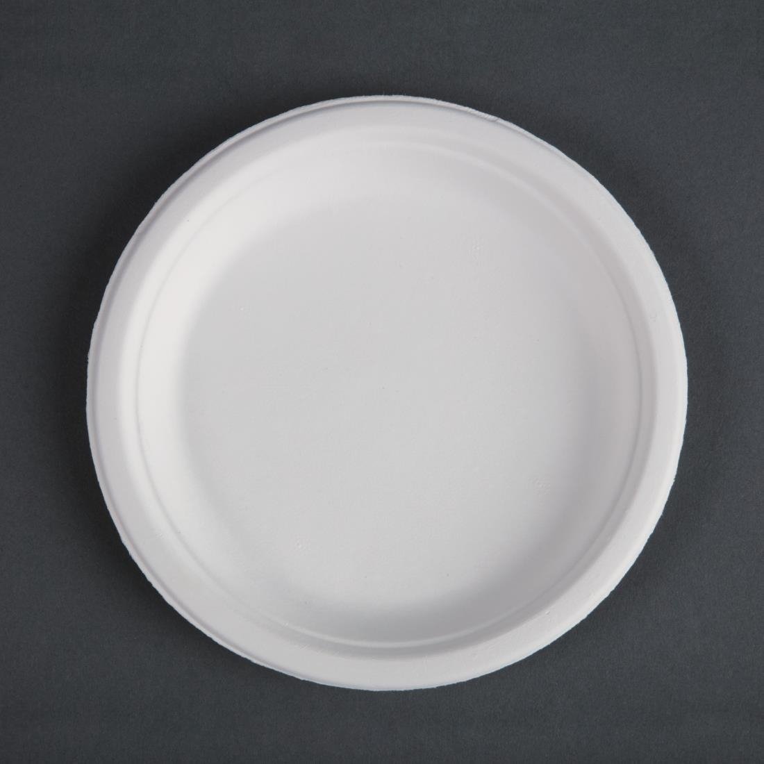 Fiesta Compostable Bagasse Round Plate 179mm (Pack 50) CW905 - Whisk Hospitality - CW905