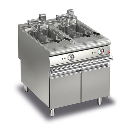 BARON 22+22L Double Basin Electric Deep Fryer - Whisk Hospitality - Q90FRI/E822