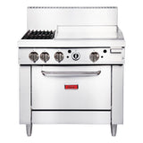 Thor Gas Freestanding Oven Range - LPG TR - 2F - G24F GE543 - P - Whisk Hospitality - GE543-P