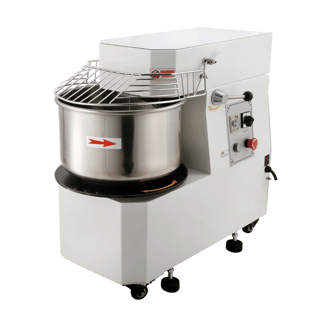 Yasaki Tilting Head Removable Bowl 20L Spiral Mixer HTD - 20L - Whisk Hospitality - HTD-20L