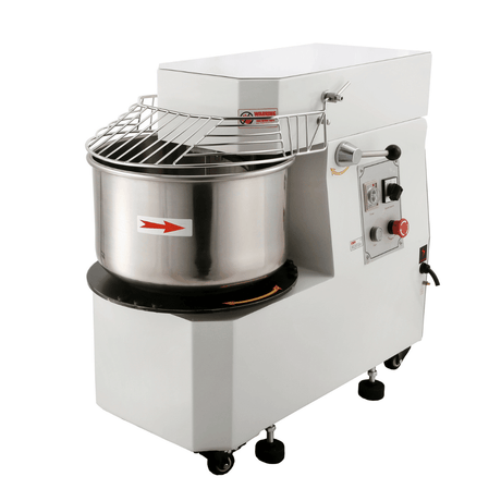 Yasaki Tilting Head Removable Bowl 20L Spiral Mixer HTD - 20L - Whisk Hospitality - HTD-20L