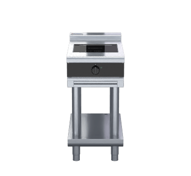Waldorf Bold Inlb8100R5 Ls 450Mm Electric Induction Cooktop Low Back Version Leg Stand - Whisk Hospitality - INLB8100R5-LS