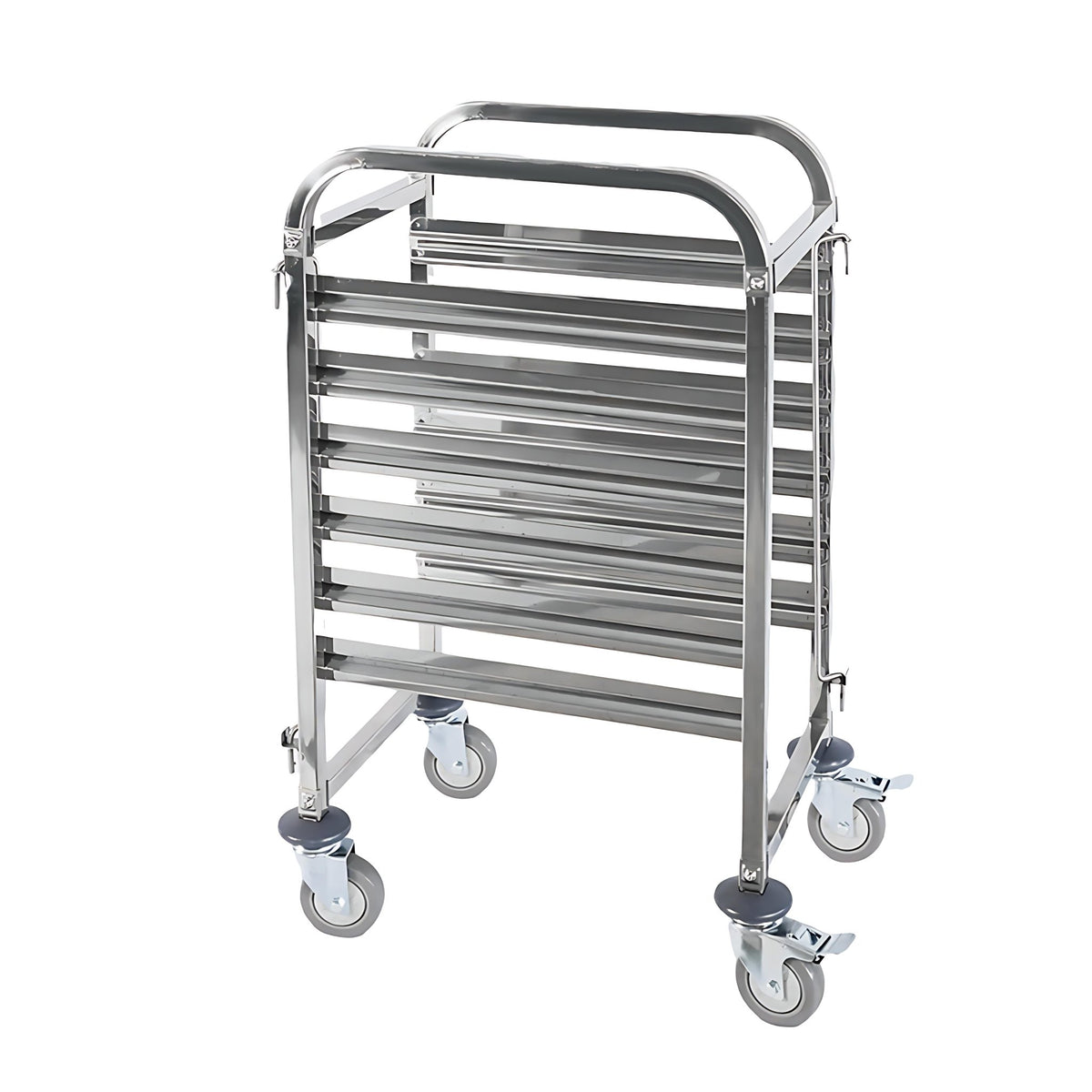 Gastronorme Pan Trolley - 1/1 - 6 Tiers - Single Row - TR-6A - Whisk Hospitality - 393576