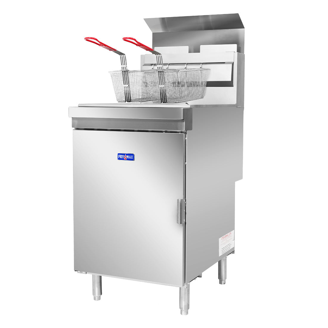 RC400TE - Superfast Natural Gas Tube Twin Vat Fryer - Whisk Hospitality - RC400TE