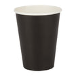 Fiesta Recyclable Hot Cup Single Wall Black 340ml (Box 1000) GF042 - Whisk Hospitality - GF042
