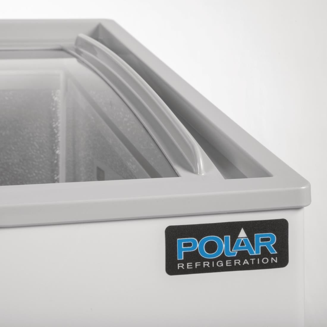 Polar G - Series Display Chest Freezer - 200Ltr GM498 - A - Whisk Hospitality - GM498-A