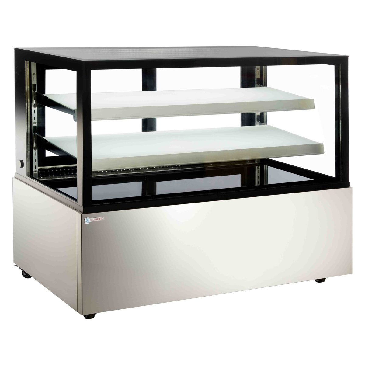 Novara 150 510L Floor Standing Ambient Display - Stainless Steel - Whisk Hospitality - Novara-150A-SS