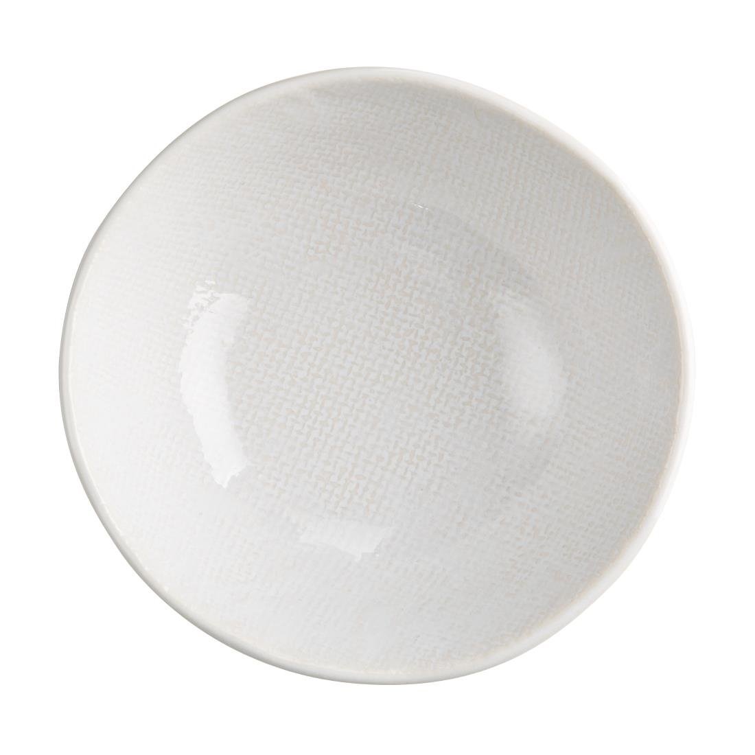 Olympia Denim White Coupe Bowl - 160x60mm (Box 6) FU229 - Whisk Hospitality - FU229