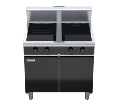 Waldorf Bold Inb8400R5F Cd 900Mm Electric Induction Cooktop Cabinet Base - Whisk Hospitality - INB8400R5F-CD