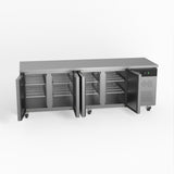 AG Commercial Four Door Worktop / Under Bench Fridge 700mm Depth GNX4100TN - Whisk Hospitality - GNX4100TN