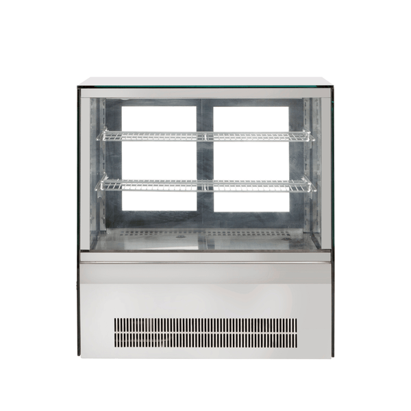 Bonvue Counter top square glass cold food display 660x530x730 - GN-660RT - Whisk Hospitality - GN-660RT