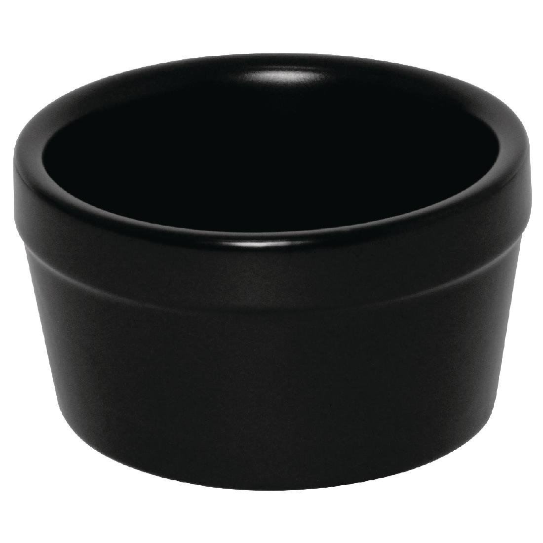 Olympia Tapas Ramekin Matt Black 95mm 3.75" (Box 6) DK831 - Whisk Hospitality - DK831