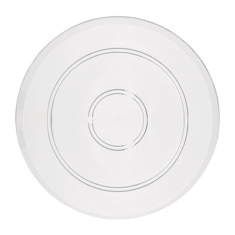 Olympia Kristallon Display Plate PC - 345x16mm 13 3/5x 2/3" FE474 - Whisk Hospitality - FE474