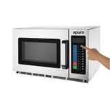 Apuro Commercial Microwave - Programmable Medium Duty - 34Ltr FB864 - A - Whisk Hospitality - FB864-A