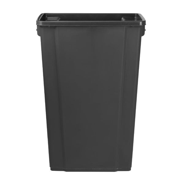 Jantex Slim Bin Black - 80Ltr DX966 - Whisk Hospitality - DX966