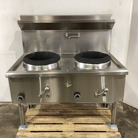 Luus WZ-2C 2 Hole Wok Table - Whisk Hospitality - 780353