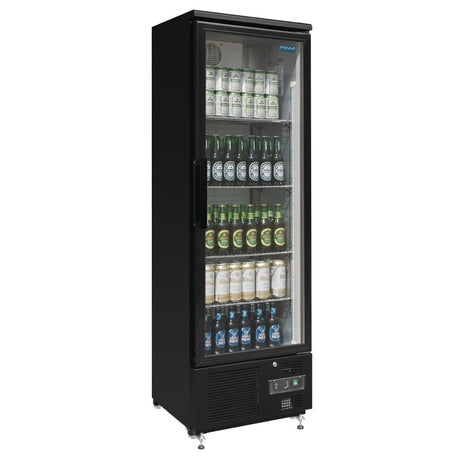 Polar G - Series Upright Back Bar Cooler with Hinged Door 307Ltr GJ447 - A - Whisk Hospitality - GJ447-A